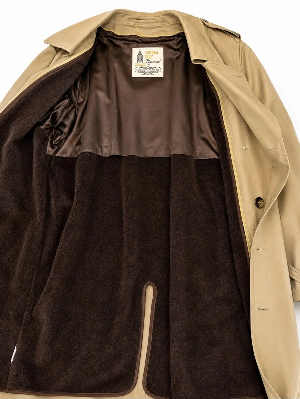 Vintage London Fog Trench Coat – 42 Long